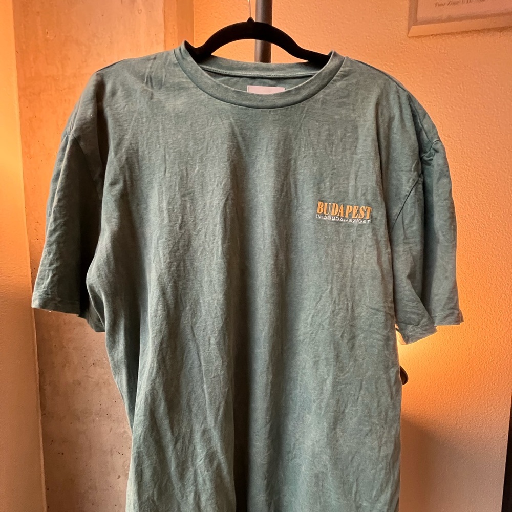 Topman Large Short Sleeve Green Tshirt